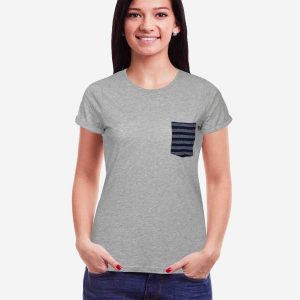 FITNESS TEES WITH POCKET